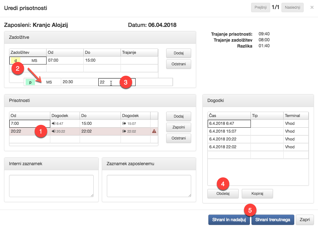 Adding extra presence