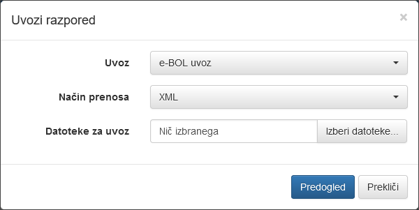 Download from XML file